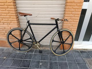Bicicleta Fixie Negra