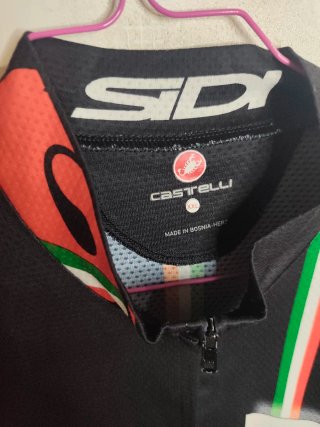 Maglia Ciclismo Castelli Nera Multicolor