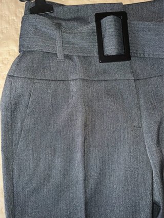 Pantalón Mango gris de vestir