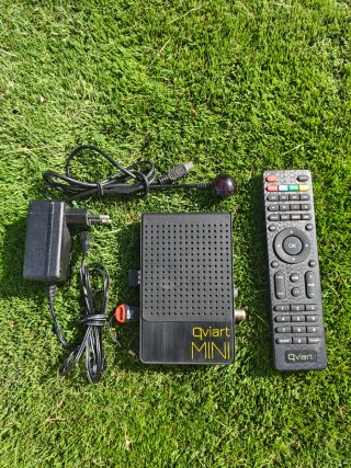 Kit Parabólica Satélite decodificador y cable