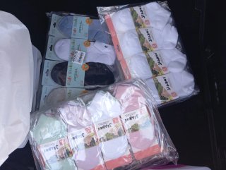 35-40 40-46 tobillero, Pinky c.adidas 2× 5€ 6pares