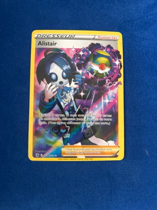 Carta Pokémon Alistair Entrenador