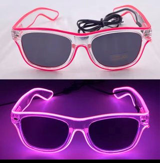 Gafas de sol con luz  40 unidades
