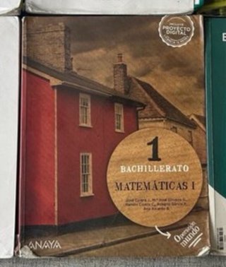 Libro matemáticas 1ºbach