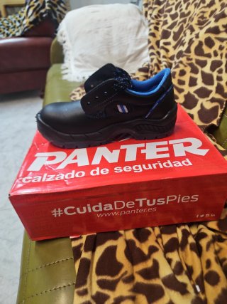 Zapato de seguridad Panter Negro/Azul