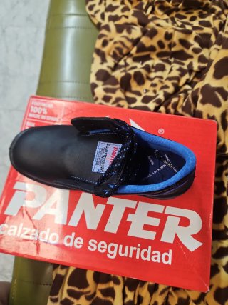Zapato de seguridad Panter Negro/Azul