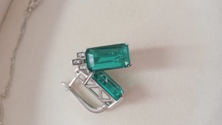 Conjunto Vintage (herencia)Plata de Ley Auténtica