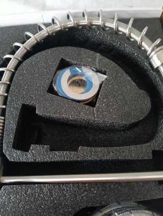 Grifo de cocina nuevo plateadoextraíble fregadero