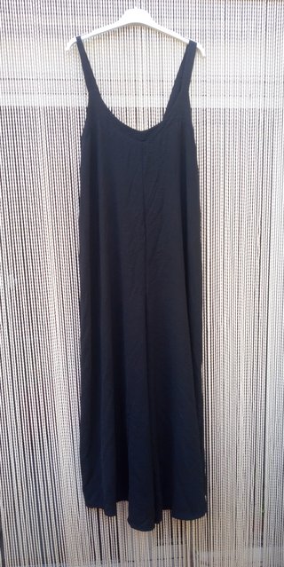 Mono pantalón tirantes negro VALENTINA T.44