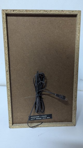 Altavoces Alba Negros Madera 10W