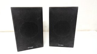 Altavoces Alba Negros Madera 10W