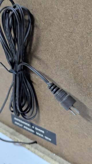 Altavoces Alba Negros Madera 10W