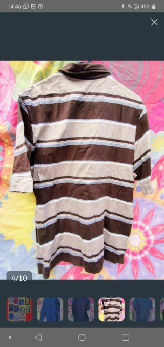 POLOS:TALLA,MARCA Y DESCRIPCION EN TEXTO:1X1€