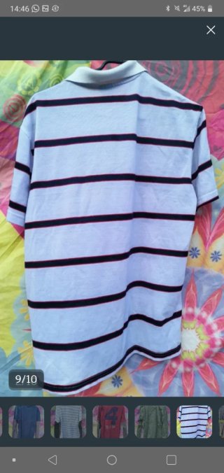 POLOS:TALLA,MARCA Y DESCRIPCION EN TEXTO:1X1€