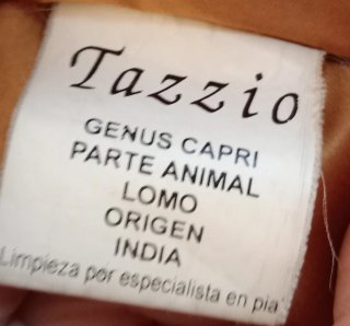 Chaqueta Tazzio Amarilla