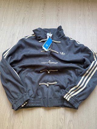 Chaqueta Adidas Año Nuevo Chino Gris Oscuro