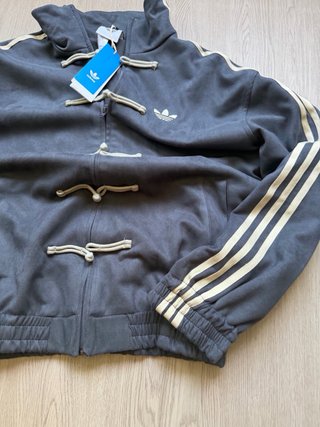 Chaqueta Adidas Año Nuevo Chino Gris Oscuro