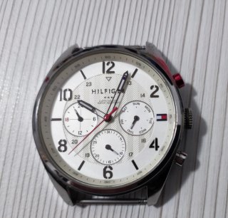 Reloj Tommy Hilfiger Hombre Marrón/Plata