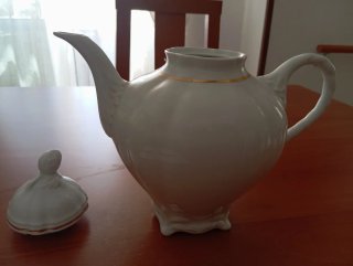 Tetera Bidasoa Santa Clara Porcelana