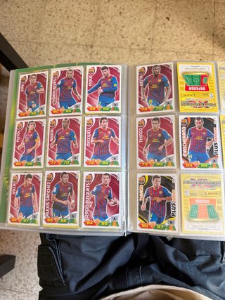 Cromos Barça Adrenalyn XL 2011-2012