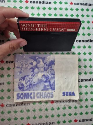 Sonic Chaos Master System