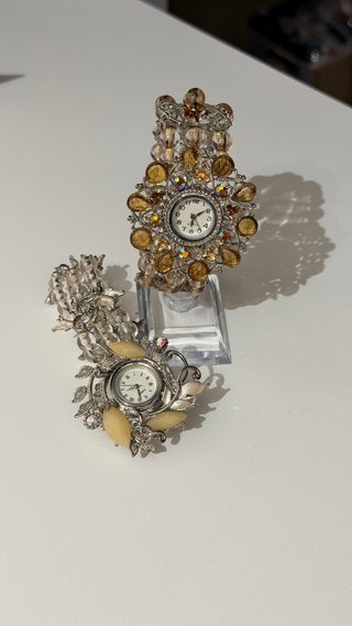 2 Relojes Pulsera Decorados