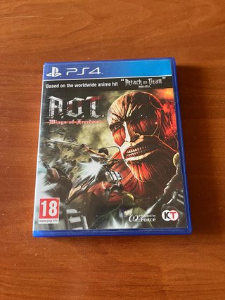 AOT PS4 Attack on Titan Wings of Freedom