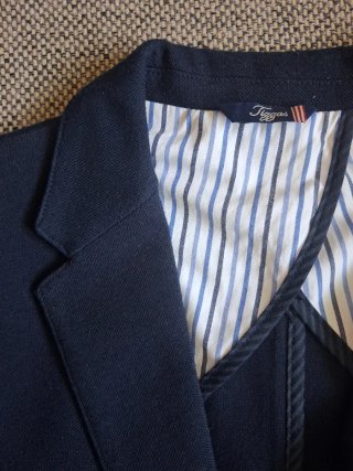 Americana adolescente azul