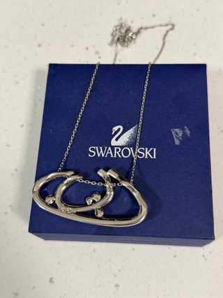 Collar Swarovski Plata