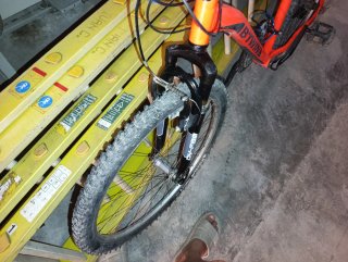 Bicicleta Rockrider Naranja