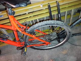 Bicicleta Rockrider Naranja