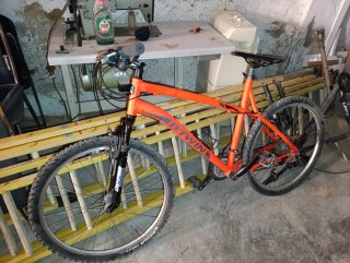 Bicicleta Rockrider Naranja