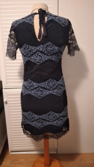 Vestido encaje Azul talla M