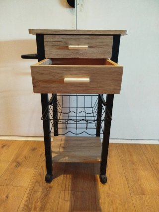 Carrito Auxiliar Cocina con Cajones