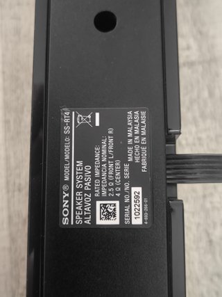 Sony Barra Sonido 5.1 HTRT4 Negra
