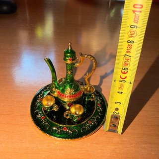 Figura Árabe Metálica Decorativa