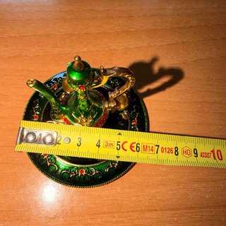 Figura Árabe Metálica Decorativa