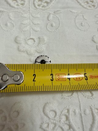 Clip Pandora Original Diseño Rizado Plata