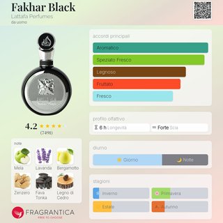 Fakhar Black Lattafa EDP 100ml