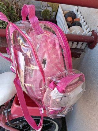Bicicleta Hello Kitty + Casco y Protecciones