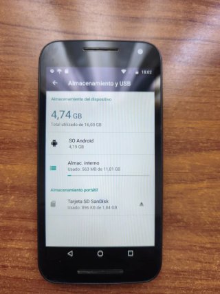 Motorola Moto G 3ra Gen Negro