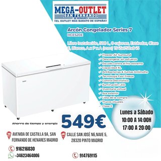 Arcón Congelador Haier Serie 7 - 508L