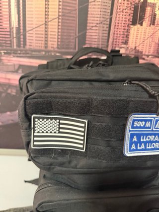 Mochila Táctica Militar Negra 50L nueva