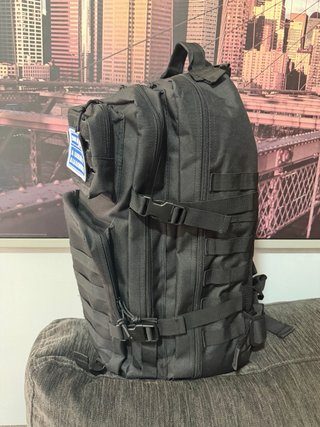 Mochila Táctica Militar Negra 50L nueva