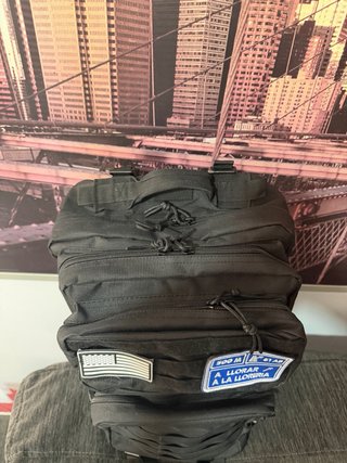 Mochila Táctica Militar Negra 50L nueva