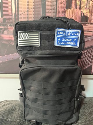 Mochila Táctica Militar Negra 50L nueva