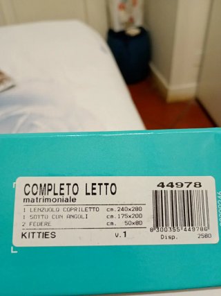 Completo Lenzuola Matrimoniali Bassetti