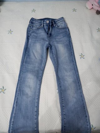 Pack de 2 pantalones vaqueros campana azul y negro