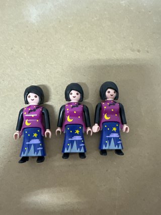 Lote 3 Figuras Brujas Playmobil