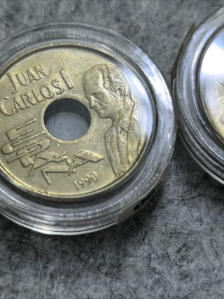 Pack 2 Monedas 25 pesetas - Barcelona 92 - 90 y 91